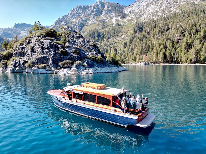 Lake Tahoe: Emerald Bay Sunset Wine Tasting Yacht Cruise - Eight wines with a Northern California focus