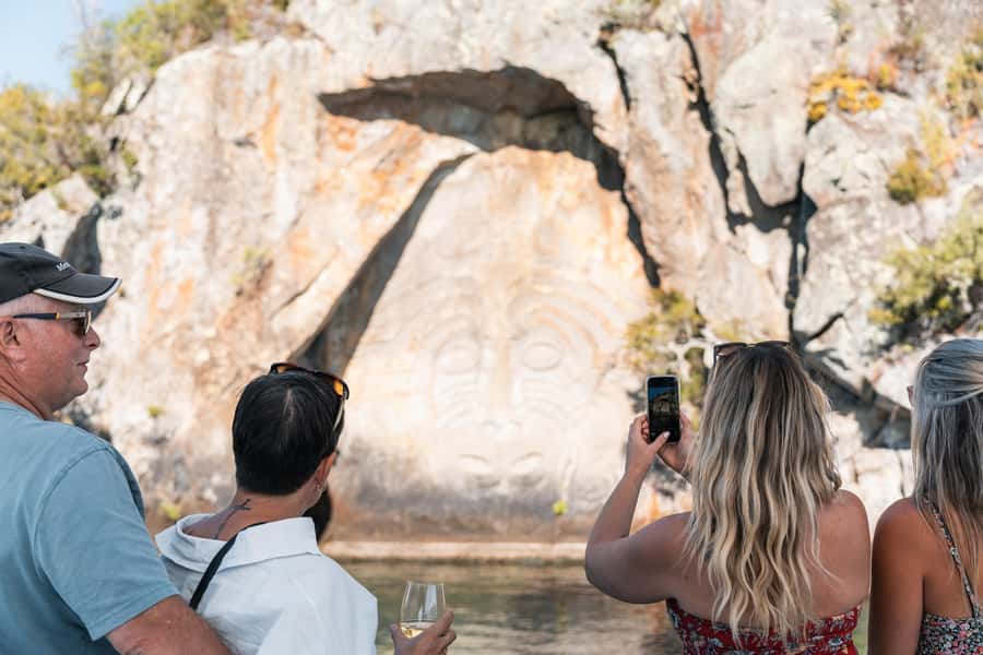 Lake Taupo: Luxury Sailing Catamaran to Māori Rock Carvings - Key points to know before you book