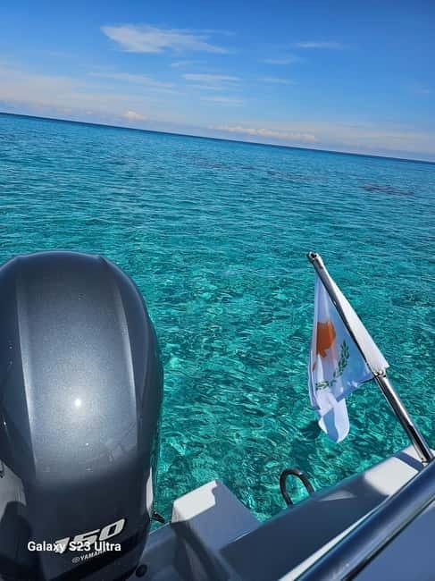 Latsi Blue Lagoon: Private Yacht with Drinks - Setting out from Latchi Harbour