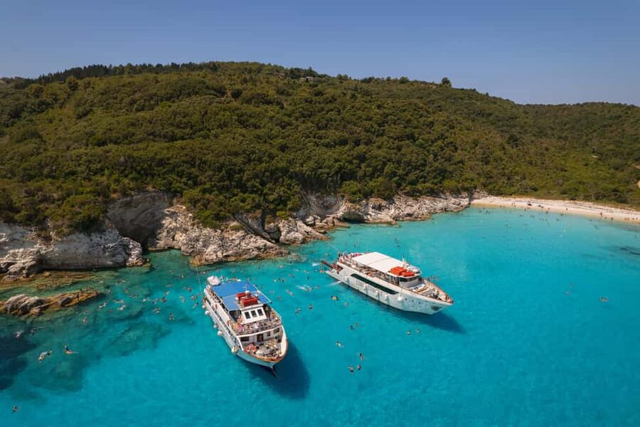 Lefkimmi: Paxos, Antipaxos, and Blue Caves Luxury Cruise - A Deluxe Boat Rather Than a Basic Ferry