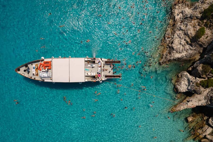 Lefkimmi: Paxos, Antipaxos, and Blue Caves Luxury Cruise - The Blue Caves: A Short Stop Worth Watching