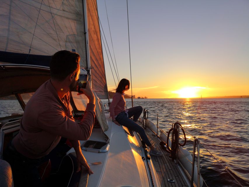 Lisbon: 2-Hour Sunset Sailing Tour on Luxury Sailing Yacht - Boarding near the Monument to the Discoveries