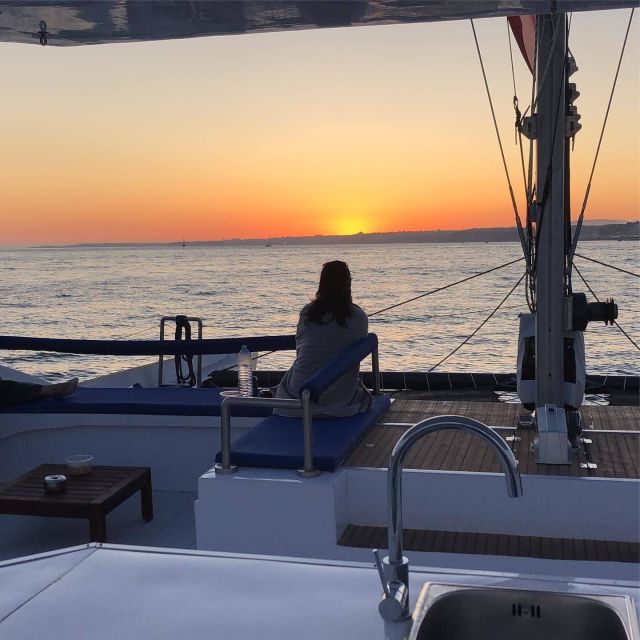 Lisbon: Private Catamaran Charter for up to 18-People - Choosing between daytime and sunset