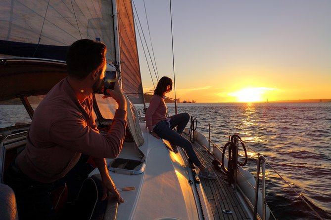 Lisbon Sunset Sailing Tour on Luxury Sailing Yacht with 2 Drinks - Central Lisbon from Commerce Square to Alfama