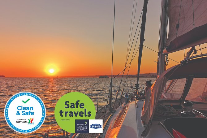 Lisbon Sunset Sailing Tour on Luxury Sailing Yacht with 2 Drinks - What the two-hour route feels like