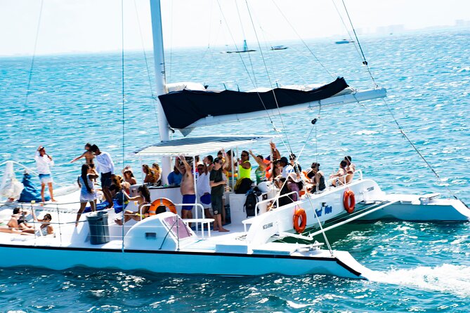 Live The Luxury Catamaran Isla Mujeres Tour in Cancun - The catamaran ride is the main event