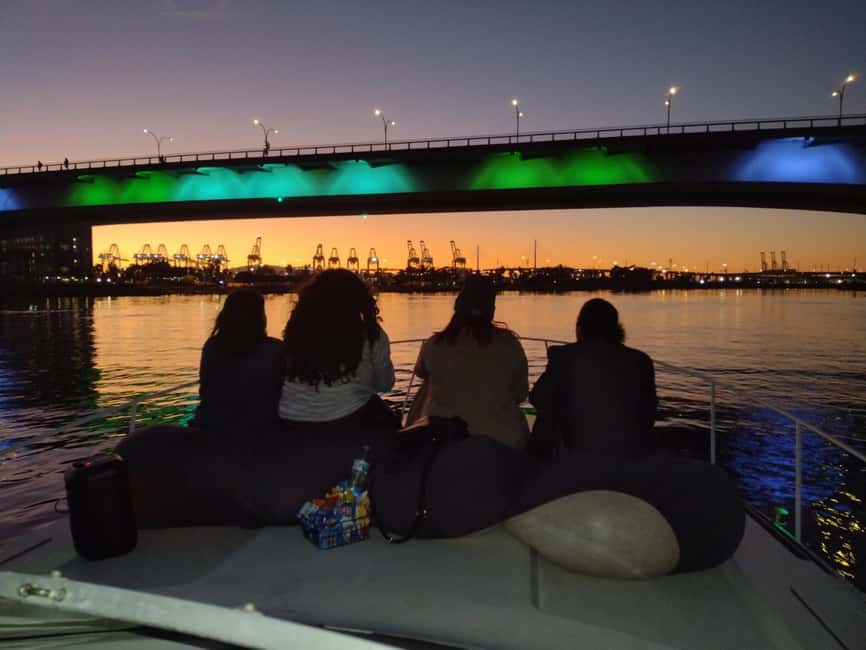 Long Beach: Private Night Yacht Cruise With City Lights - Leaving Rainbow Harbor at 200 Aquarium Way