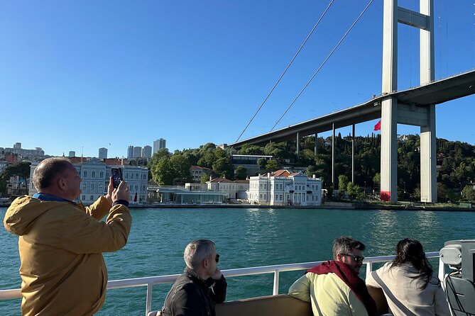 Luxurious Bosphorus Small Group Sunset Yacht Cruise with Snacks - Departure beside Dolmabahçe Palace