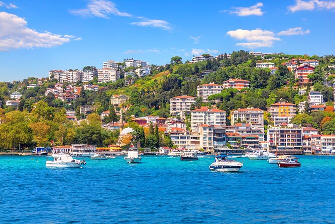 Luxurious Bosphorus Small Group Sunset Yacht Cruise with Snacks - Maiden’s Tower and the return route