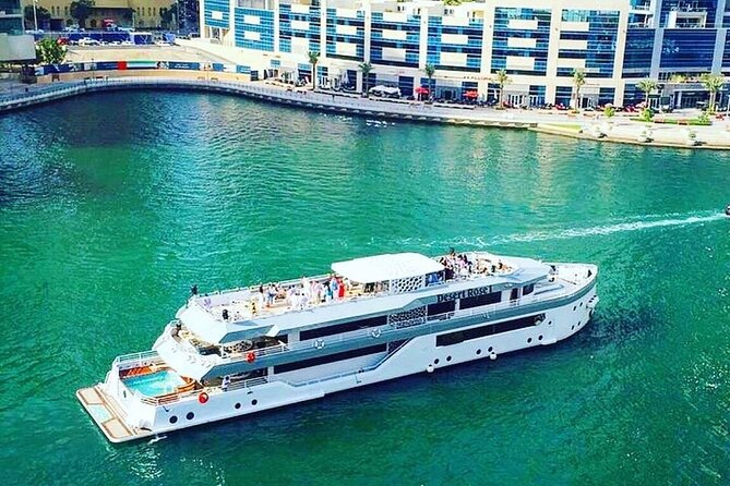 Luxury 7 Star Mega Yacht Dinner Cruise with International Buffet - Dinner, drinks, and the bar