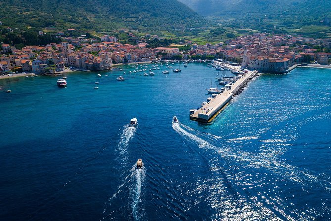 Luxury Boat - Blue Cave From Split Island-Hopping Full-Day Cruise, Hvar, Vis - Krknjaši Bay and the Blue Lagoon stop