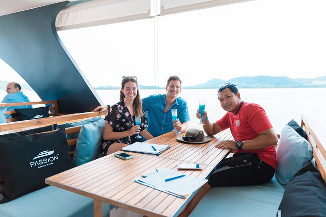Luxury Boat to James Bond Islands with Lunch and Sunset Dinner - The swim stop at Lawa Island