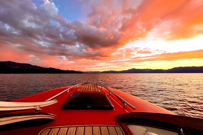 Luxury boat tour of Emerald Bay in the Grateful Red - Rubicon Bay for a quick swim