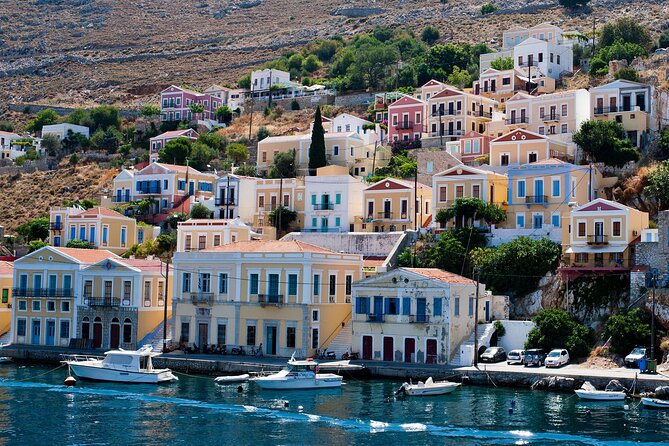 Luxury Boat Trip to Symi Island with Swimming at St. George Bay - Aboard the Doll for the crossing