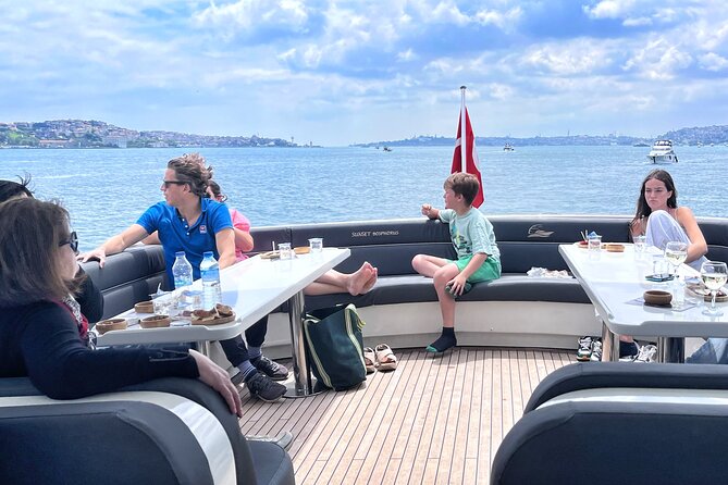 Luxury Bosphorus Yacht Tour – Asian Side Stop & Exploration - Rumeli Fortress and the narrowest part of the strait