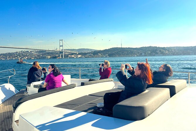 Luxury Bosphorus Yacht Tour – Asian Side Stop & Exploration - Kabataş departure and life aboard the yacht