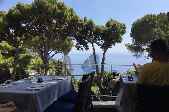 Luxury Capri Dining Experience & Aperitif with Yacht Transfer - From Sorrento to Capri on a private yacht