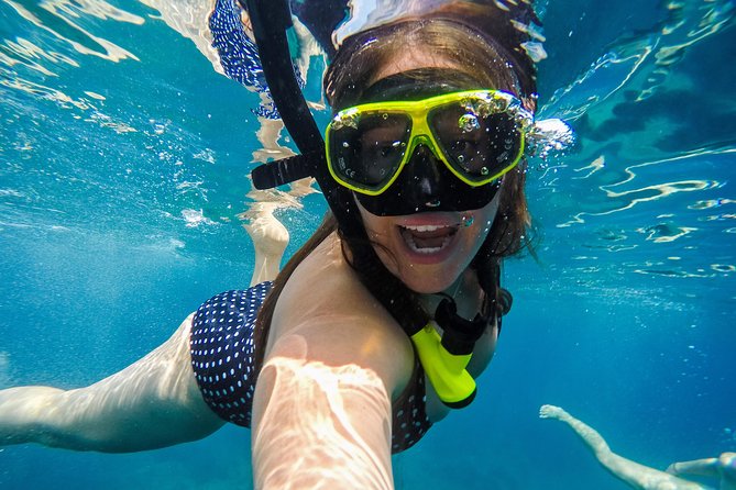 Luxury Catamaran Cruise from Athens with Traditional Greek Meal and BBQ - The second stop and snorkeling time
