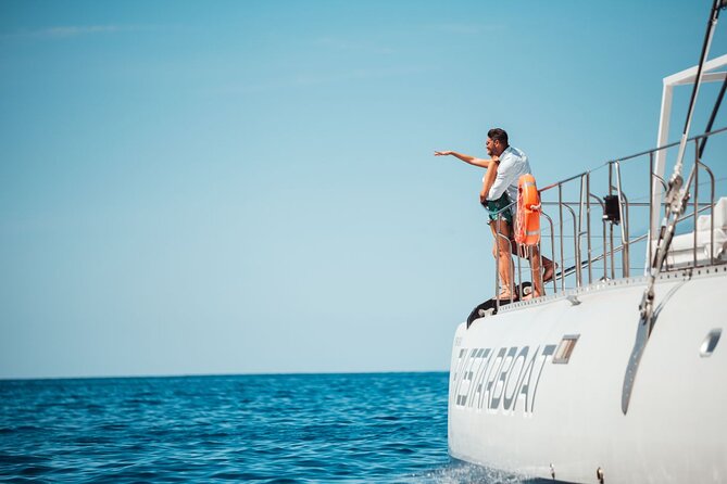 Luxury Catamaran Cruise with Brunch and Unlimited Drinks - The south coast views, from Punta Rasca to Los Cristianos