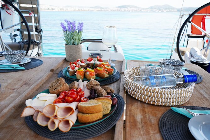 Luxury Catamaran Full Day Private & Greek Gastronomy in Athens - Agistri offers a final beach stop