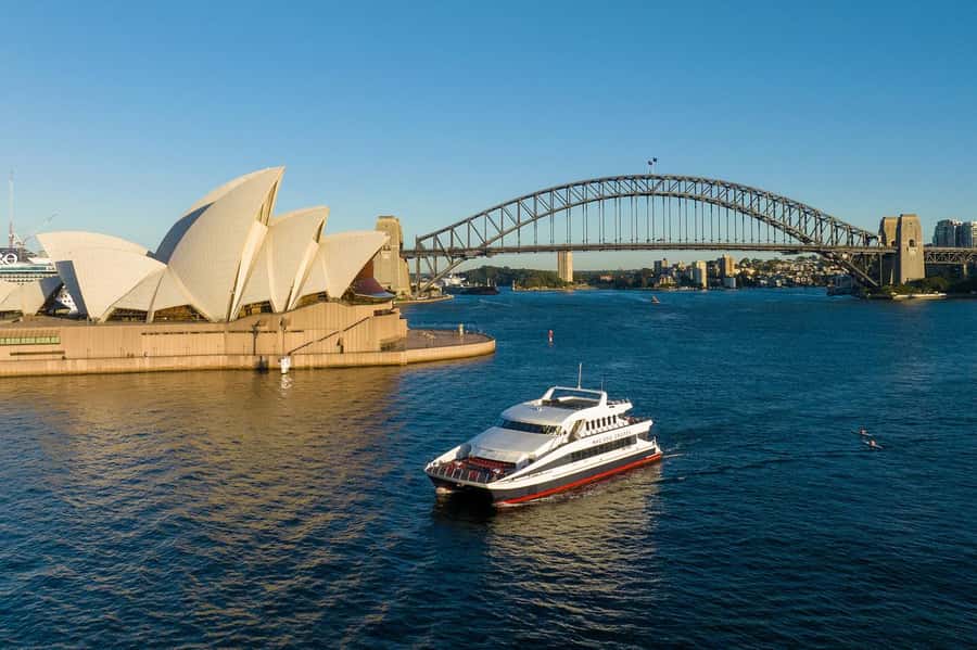 Luxury Catamaran Lunch Cruise with Deluxe Buffet - A lunch cruise with Sydney’s best views on the menu