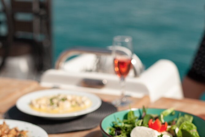 Luxury Catamaran Morning Semi-Private & Greek Gastronomy Athens - Breakfast, Greek lunch, and drinks are part of the morning