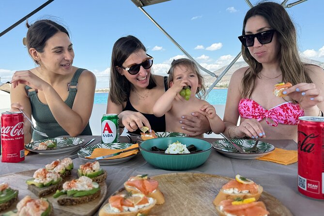 Luxury Catamaran Morning Semi-Private & Greek Gastronomy Athens - The crew sets the tone