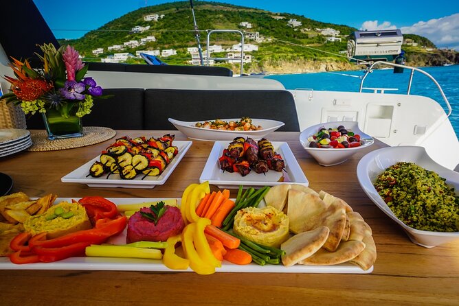 Luxury Catamaran Private Day Sail from St. Maarten to Anguilla - Returning through Simpson Bay Bridge