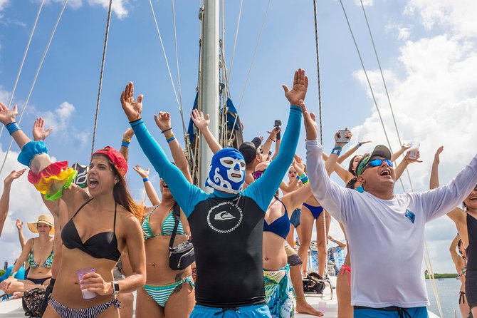 Luxury Catamaran tour to Isla Mujeres with transportation from Playa del Carmen - A Caribbean sailing day with several moving parts