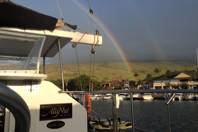 Luxury Catamaran Whale Watch - Food, drinks, and the onboard bar