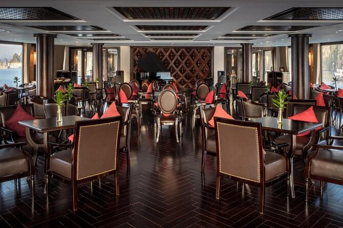 Luxury Cruise 2-day Explore Halong Bay from Hanoi - Boarding Ambassador Cruise for lunch and bay views