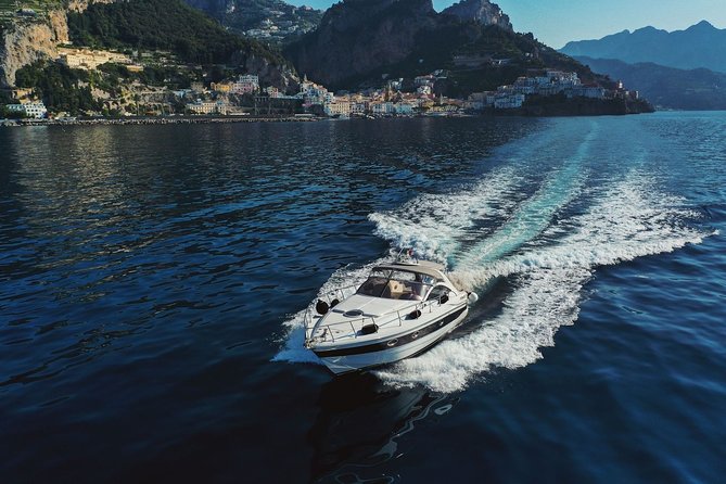 Luxury Cruises - Following the coast from Positano toward Amalfi