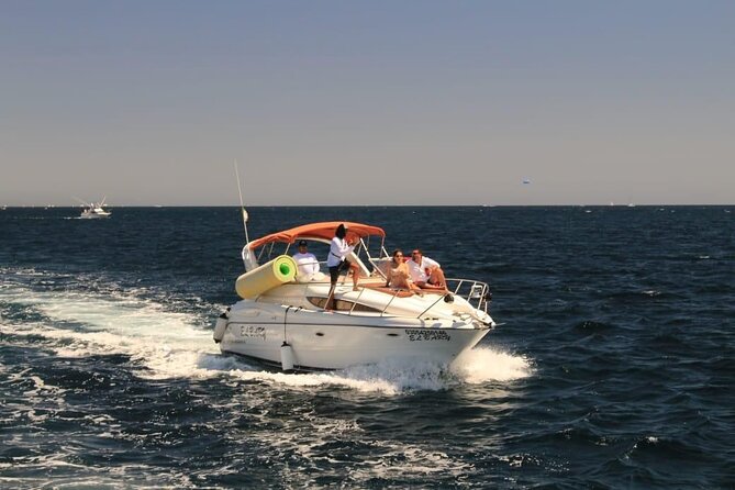 Luxury Experience on Private Yacht 34ft in Cabo - Leaving the Marina for Cabo’s rock formations