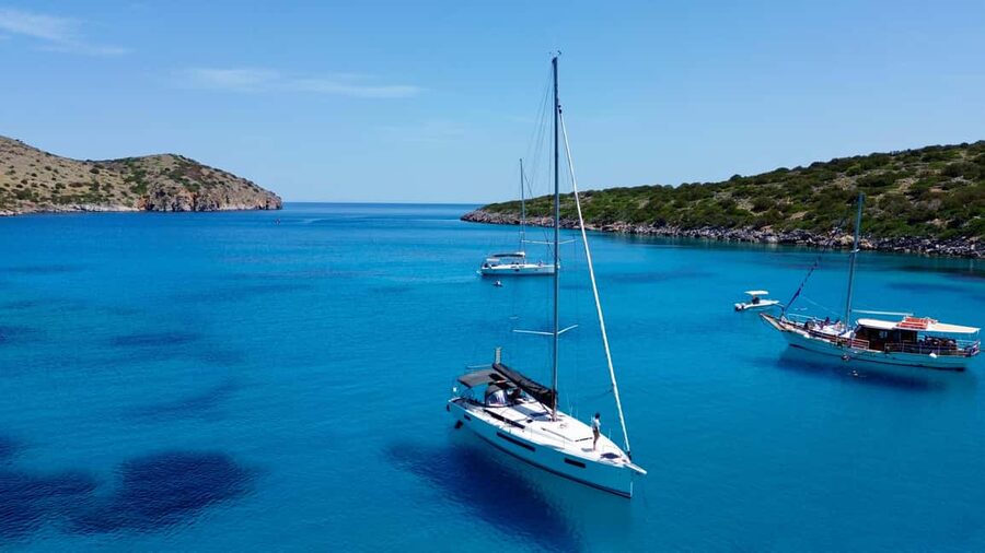 Luxury Sailing Cruise in Agios Nikolaos: Half-Day & Full-Day - Spinalonga from the water
