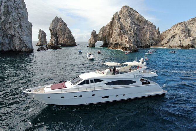 Luxury Yacht Charter in Cabo San Lucas - Ferretti 88ft. - How the $5,600 price works for your group