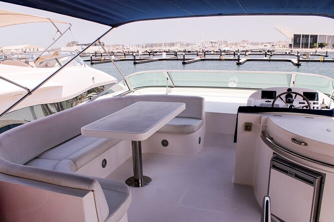 Luxury Yacht Dubai - Book 56 ft Yacht Cruise up to 24 people - Sunset and evening departures suit the skyline