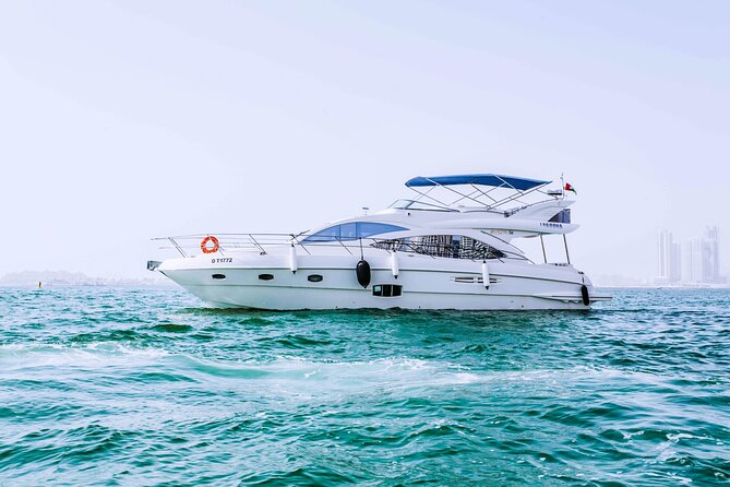 Luxury Yacht Dubai - Book 56 ft Yacht Cruise up to 24 people - The Burj Al Arab is the classic photo moment