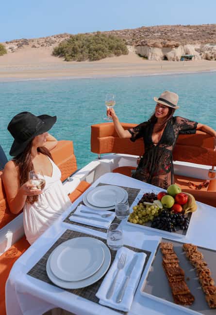 Luxury Yacht Escape from Ierapetra:Transfer & Meals Included - What the $206 price really covers