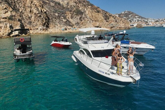 Luxury Yacht Experience in Los Cabos 45 FT - How the three hours may feel