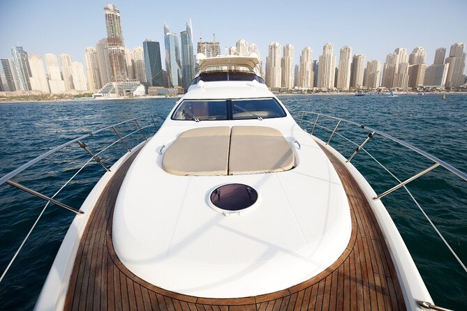 Luxury Yacht Private Rental from Dubai Marina - What the captain and crew add