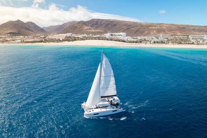Magic Dreams Luxury Catamaran in Fuerteventura - Lunch in an Idyllic South Coast Bay