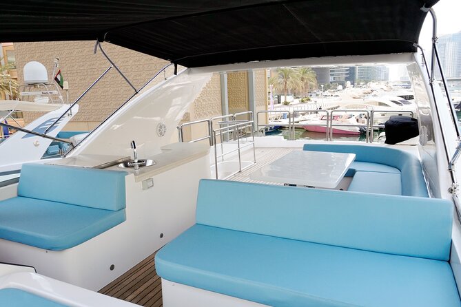 Majesty 77ft Diamond Dust — Dubai's best yacht rental - The World Islands and the search for a quiet stop