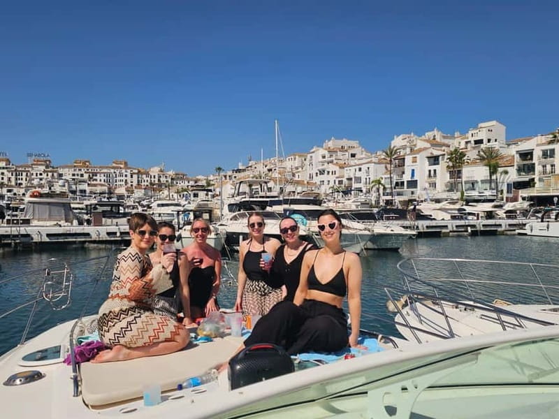 Marbella: 2-8 hour private luxury yacht cruise on a Targa37 or Targa48 - Key details before you book