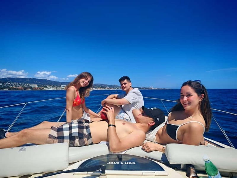 Marbella: 2-8 hour private luxury yacht cruise on a Targa37 or Targa48 - Four to eight hours for a slower day at sea