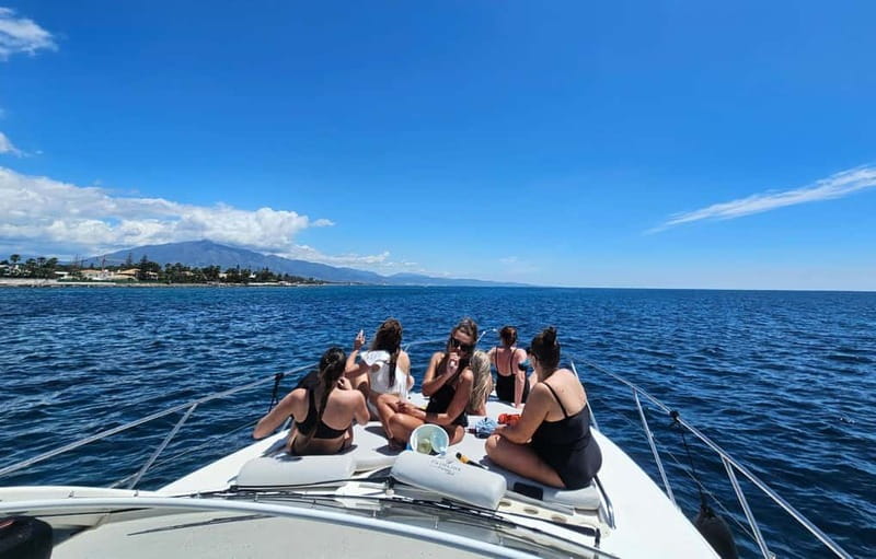 Marbella: 2-8 hour private luxury yacht cruise on a Targa37 or Targa48 - Sunset cruises and special occasions