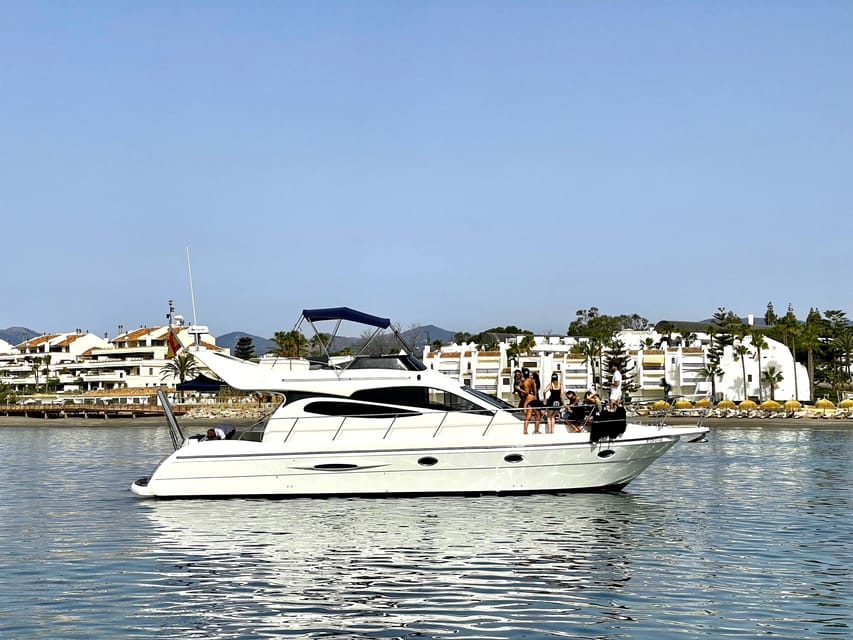 Marbella: Private Cruise in Yacht - Drinks, snacks, and the practical comforts