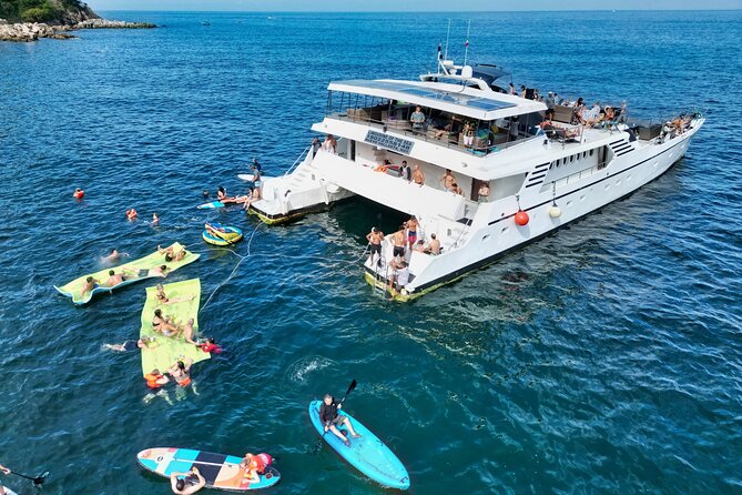 Mega Yacht ALL INCLUSIVE Yelapa Waterfall & Snorkeling Adventure - Yelapa village and the waterfall walk
