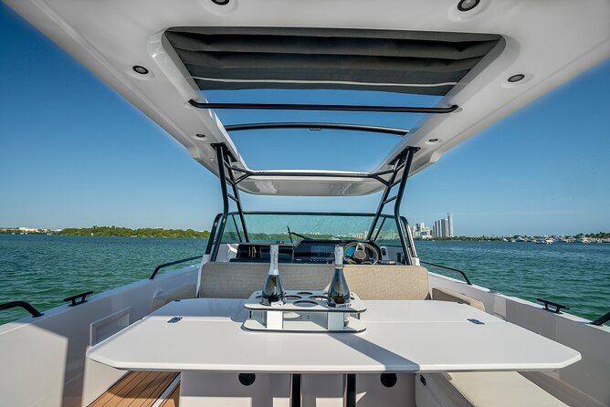 Miami Bay Discovery Private Yacht Cruise with Captain - Haulover Beach Park and the one-hour sandbar stop