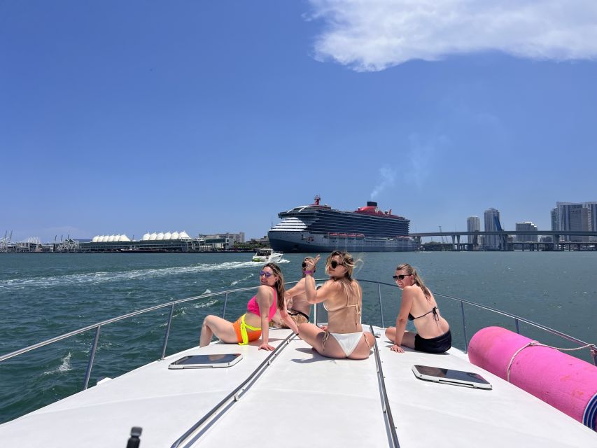 Miami Beach: Private Yacht Rental with Captain - Key points to know before booking