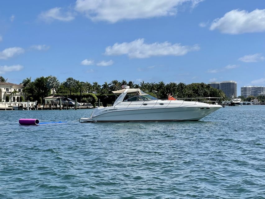Miami Beach: Private Yacht Rental with Captain - Cruising past the Millionaire’s Bunker